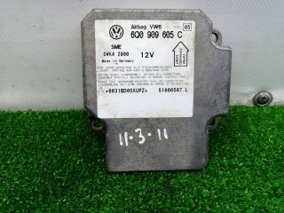 блок управления подушками безопасности, ориг. номер 6Q0909605C, Volkswagen Passat B5 1996-2001