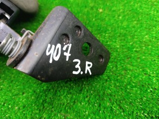 замок ремня безопасности, ориг. номер 6013711, Peugeot 407 1 поколение 2004-2008