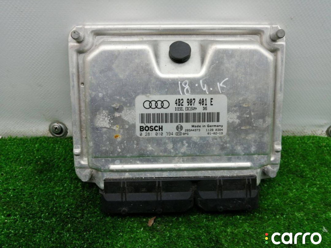 блок управления двигателем Audi A6 C5 1997-2001, 4B2907401E, фото 1