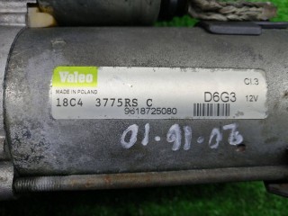 стартер, ориг. номер 9618725080, Peugeot 206 1 поколение 1998-2003