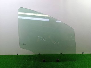стекло двери передней правой Citroen C3 2 поколение 2009-2013, левый руль, 43R007951