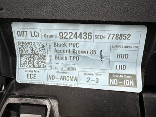 панель передняя салона (торпедо), ориг. номер 9633581, 51459633581, BMW X7 G07 [рестайлинг] 2022-2026
