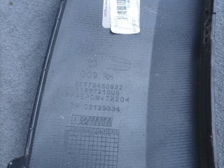 накладка колесной арки задняя правая, ориг. номер 9450922, 51779450922, BMW XM G09 2022-2026
