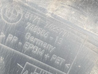 задняя часть подкрылка переднего левого, ориг. номер 51717423771, 7423771, BMW 8 Gran Coupe G16 2018-2022