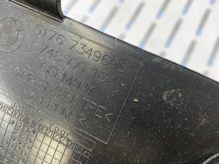 подкапотный пластик правый, ориг. номер 51767349606, 7349606, BMW 5 G30/G31 2016-2020