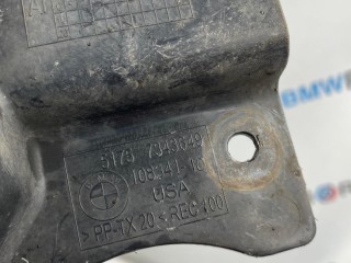 кожух (защита) рулевого механизма левый, ориг. номер 7343649, BMW X5 F15 2013-2018