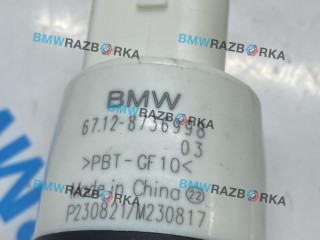 насос (моторчик) омывателя стекла, ориг. номер 8736998, BMW X5 G05 [рестайлинг] 2023-2026