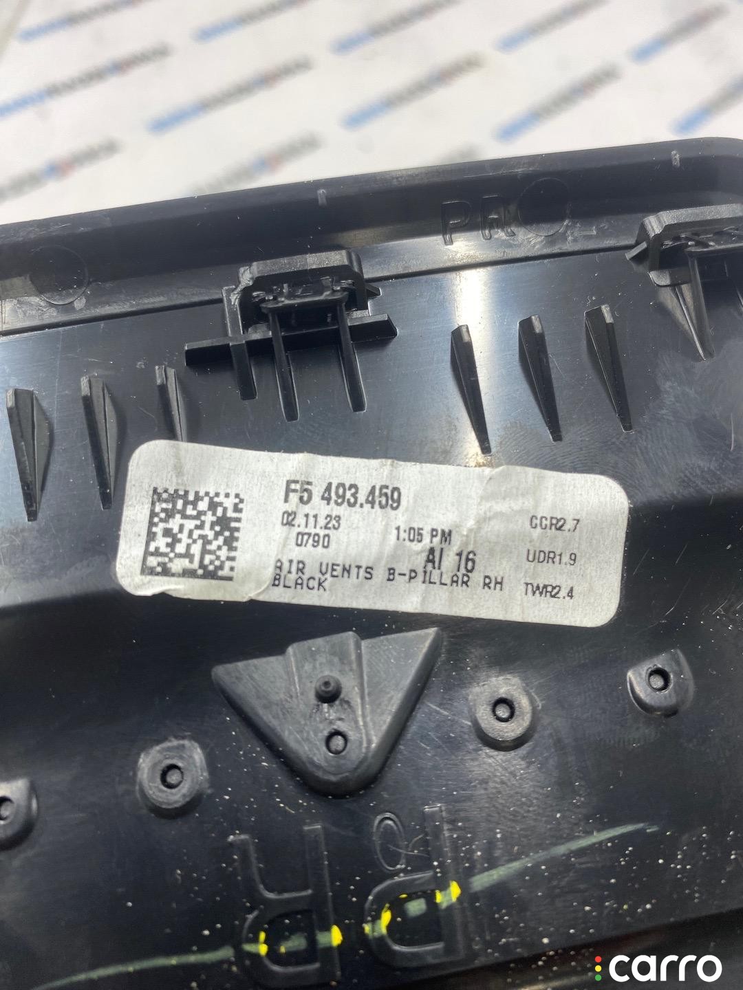 дефлектор обдува салона правый BMW X5 G05 [рестайлинг] 2023-2026, B58B30P, 3.0 л, 5493459, фото 3