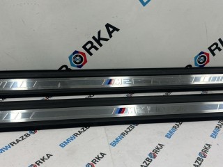 комплект накладок на пороги (внутренние), ориг. номер 8082008, BMW M2 G87 2022-2026
