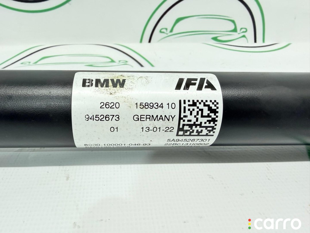 карданный вал передний BMW 5 G30/G31 [рестайлинг] 2020-2023, 9452673, фото 3