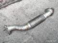 труба приемная глушителя Citroen Jumper 2 поколение 2007г. - фото №3