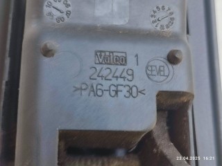 ручка внутренняя двери задней правой, ориг. номер 242449, 9117G2, Citroen Jumper 2 поколение 2006-2014