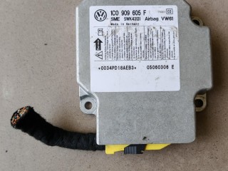 блок управления подушками безопасности, ориг. номер 1C0909605F, Volkswagen Transporter T5 2002-2009