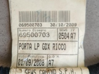 проводка двери передней правой, ориг. номер 69500703, IVECO Daily 4 поколение 2006-2011