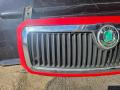 решетка капота Skoda Fabia 1 поколение [рестайлинг] 2006г. - фото №2