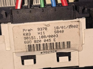 блок управления печки/климат-контроля, ориг. номер 6Q0820045E, Volkswagen Polo 4 поколение 2001-2005