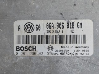 блок управления двигателем, ориг. номер 0261206921, 06A906018GM, Volkswagen Golf 4 поколение 1997-2006