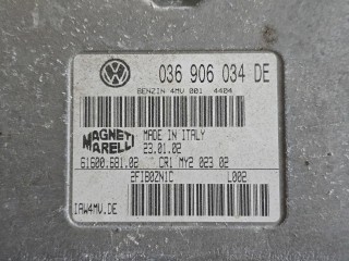 блок управления двигателем, ориг. номер 036906034DE, Volkswagen Polo 4 поколение 2001-2005