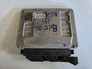 блок управления двигателем, ориг. номер 03D906033F, 5WP4029803, Volkswagen Polo 4 поколение [рестайлинг] 2005-2009