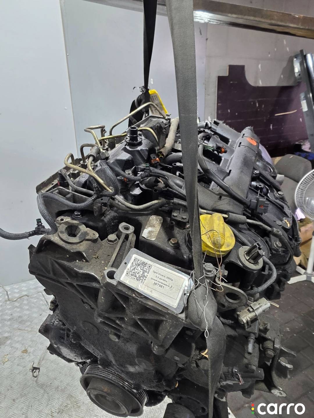 двигатель Renault Trafic 2 поколение, 2006, 2.5 л, G9U730, фото 1