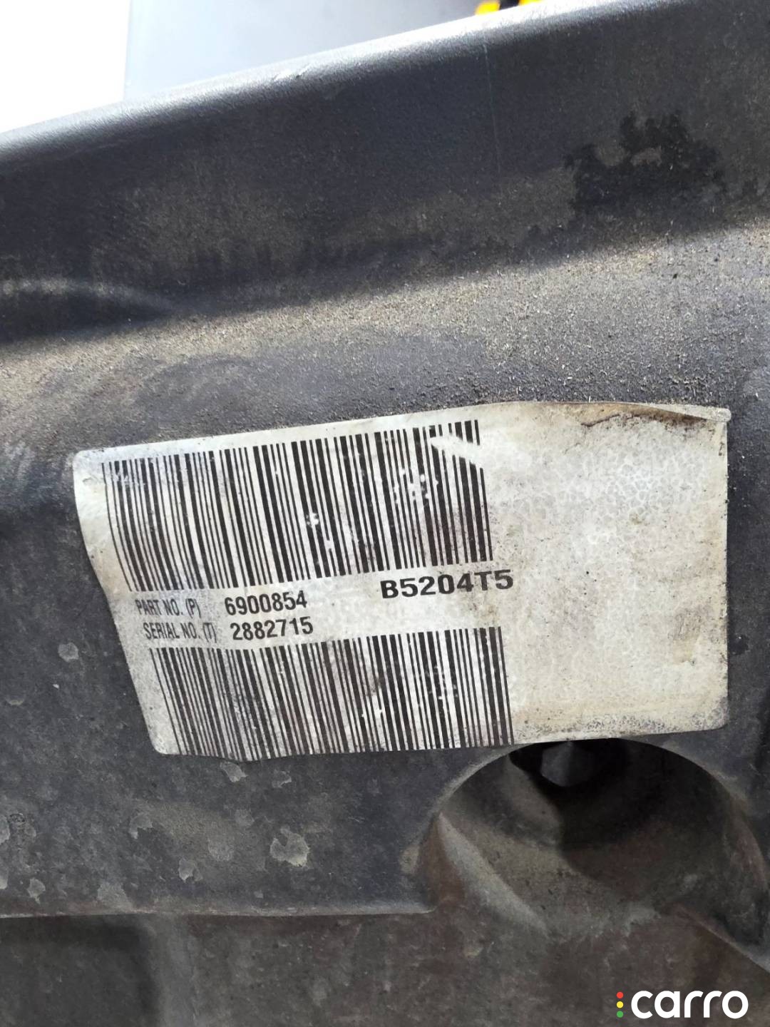 двигатель Volvo S60 1 поколение, 2002, 2.0 л, B5204T, фото 7