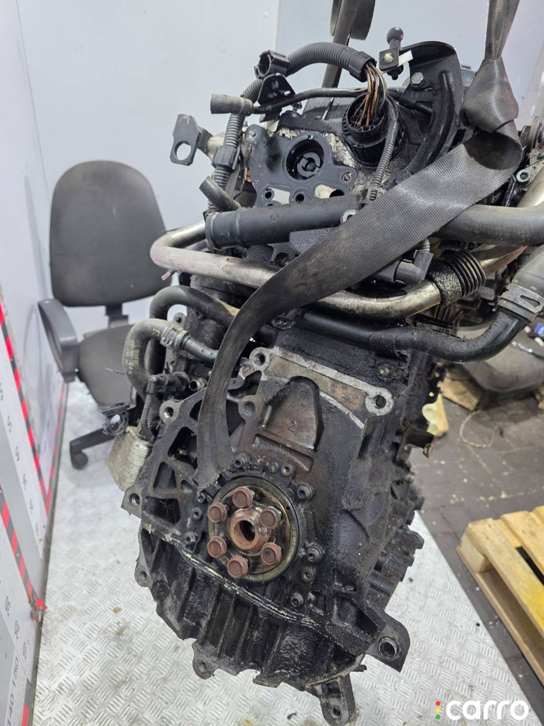 двигатель Volkswagen Golf 4 поколение, 2005, 2.0 л, AZV, фото 3