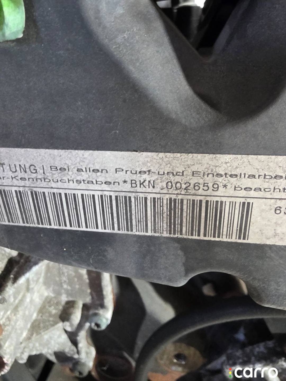 BKN двигатель Audi A4 B6 2006г. - фото №6