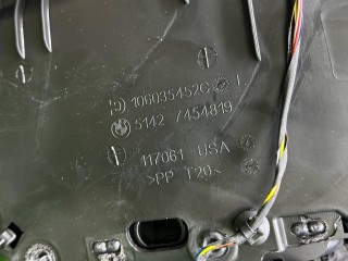 обшивка двери задней левой, ориг. номер 7454719, 51427454719, BMW X6 G06 [рестайлинг] 2019-2023