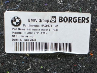 обшивка отсека багажника, ориг. номер 5A09378, 51475A09378, BMW X5 G05 [рестайлинг] 2023-2026