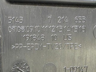 уплотнитель крыла левый, ориг. номер 7214653, 51437214653, BMW X5 G05 [рестайлинг] 2023-2026