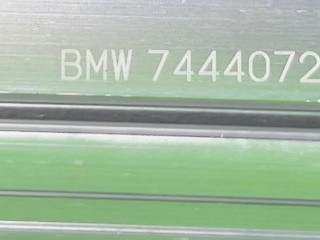 молдинг стекла двери задней правой, ориг. номер 51357444072, 7444072, BMW X5 G05 2018-2023