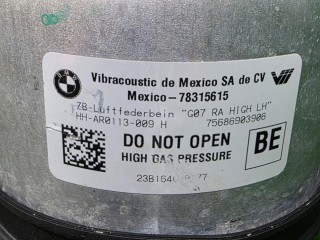 пневмостойка задняя, ориг. номер 37106869039, 6869039, BMW X7 G07 [рестайлинг] 2022-2026