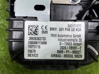 подушка безопасности пассажира, ориг. номер 9363837, BMW X3 G01 2017-2021