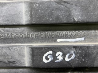 защита днища левая, ориг. номер 7487263, 51757487263, BMW 5 G30/G31 [рестайлинг] 2020-2023