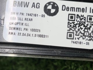 накладка внутренняя на порог задняя левая, ориг. номер 7442161, BMW X5 G05 2018-2023