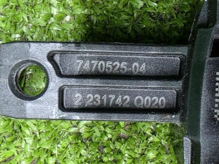 ручка наружная двери задней левой, ориг. номер 51217470525, 7470525, BMW X7 G07 [рестайлинг] 2022-2026