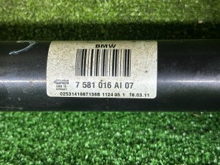 полуось задняя правая, ориг. номер 7581016, 33207581016, BMW 5 F10/F11 [рестайлинг] 2013-2017