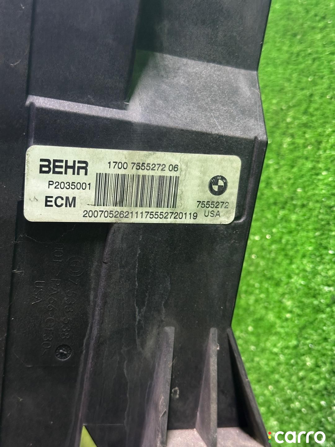 планка кассеты радиаторов нижняя BMW X5 E70 [рестайлинг] 2010-2013, N63 B44 A, 4.4 л, 7555272, фото 12
