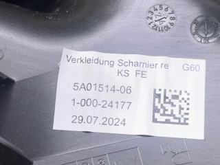 накладка петли багажника правая, ориг. номер 5A01514, BMW 5 G60/G61 2023-2026