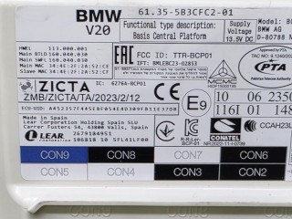блок управления BCM (бортовой сети), ориг. номер 5B3CFC2, 61355B3CFC2, BMW X5 G05 [рестайлинг] 2023-2026