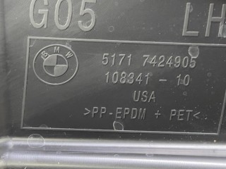 подкрылок передний левый, ориг. номер 7424905, 51717424905, BMW X5 G05 [рестайлинг] 2023-2026