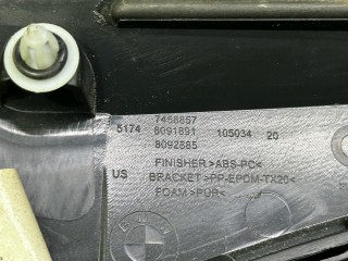молдинг крыла передний левый, ориг. номер 7458857, 51747458857, BMW X7 G07 [рестайлинг] 2022-2026