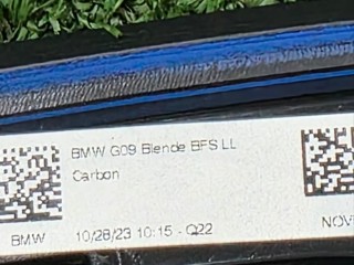 декоративная накладка торпедо правая, ориг. номер 9639787, 51459639787, BMW XM G09 2022-2026