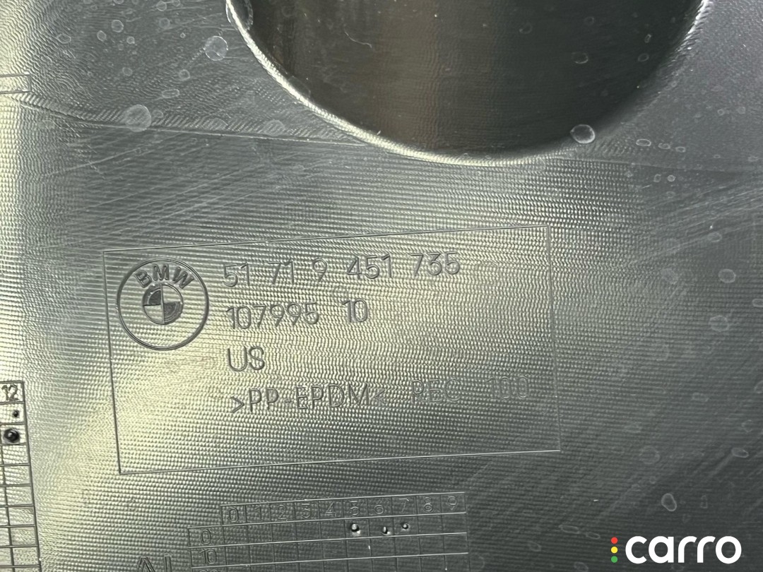51719451735, 9451735 подкрылок передний левый BMW XM G09 2023г. - фото №4