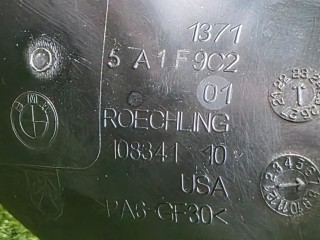 патрубок чистого воздуха (к турбине), ориг. номер 5A1F9C2, 13715A1F9C2, BMW X7 G07 [рестайлинг] 2022-2026