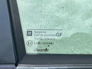 стекло двери задней правой, Opel Vectra B 1995-2000