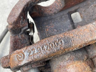 суппорт тормозной передний правый, ориг. номер 22942000, Peugeot Boxer 2 2006-2014
