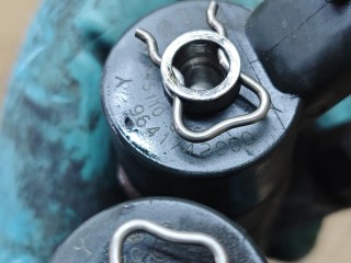 форсунка топливная, ориг. номер 0445110076, 9641742880, Citroen C5 1 поколение 2000-2004