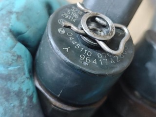 форсунка топливная, ориг. номер 0445110076, 9641742880, Citroen C5 1 поколение 2000-2004