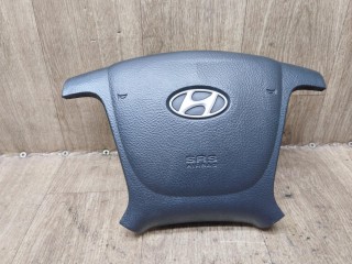 подушка безопасности водителя, Hyundai Santa Fe 2 поколение 2005-2010